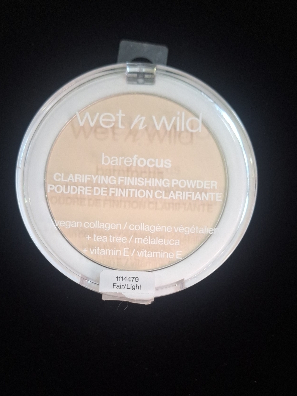 wet n wild BareFocus Clarifying Finishing Powder - Fair/Light Beige